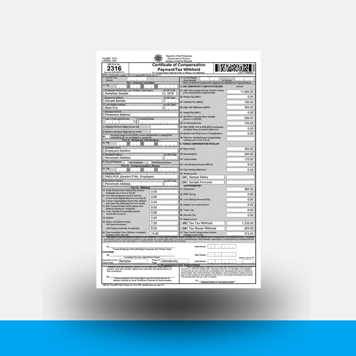 Scan On Demand - BIR 2316